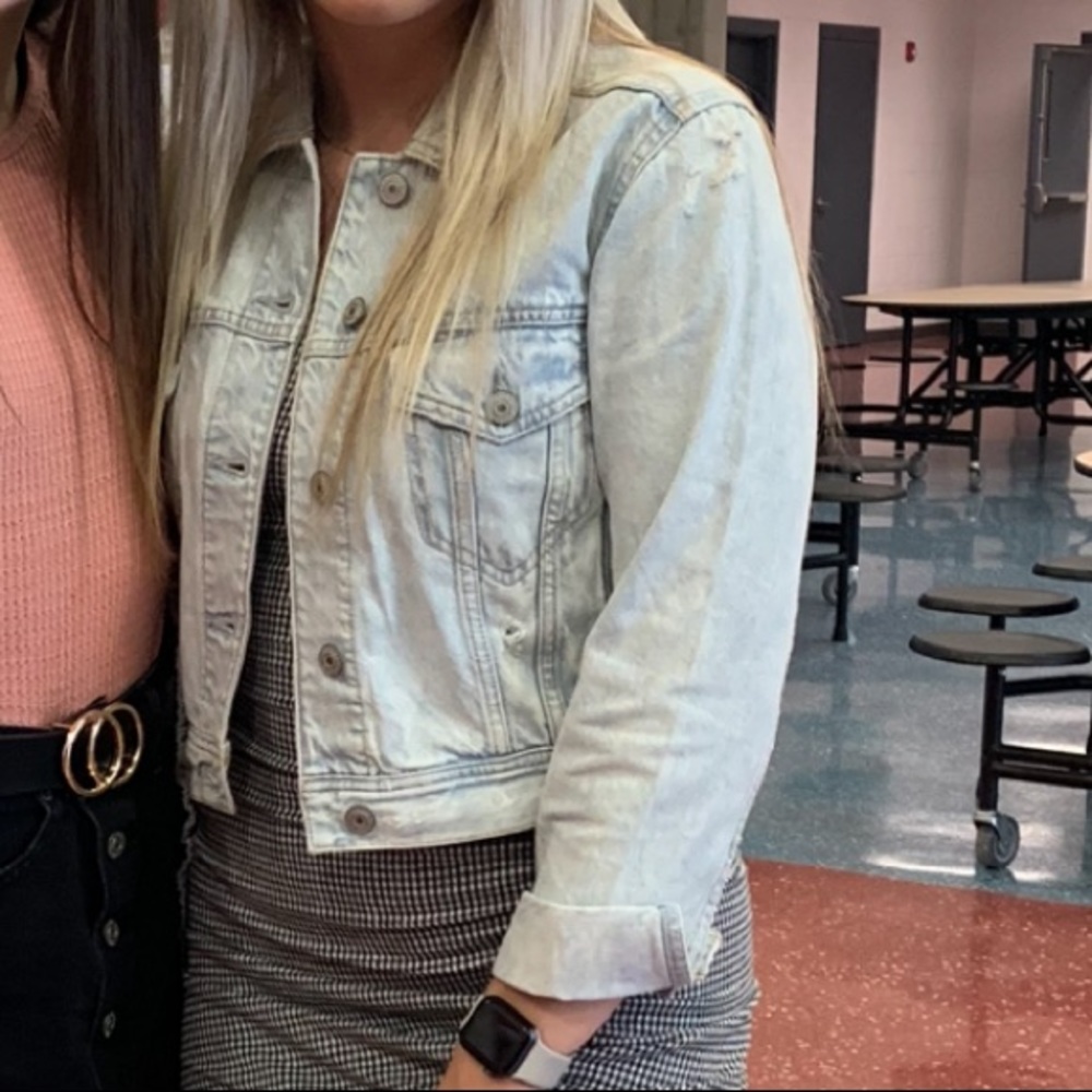 Cropped Jean Jacket